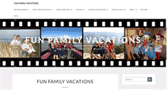 Desktop Screenshot of fun-family-vacations.com